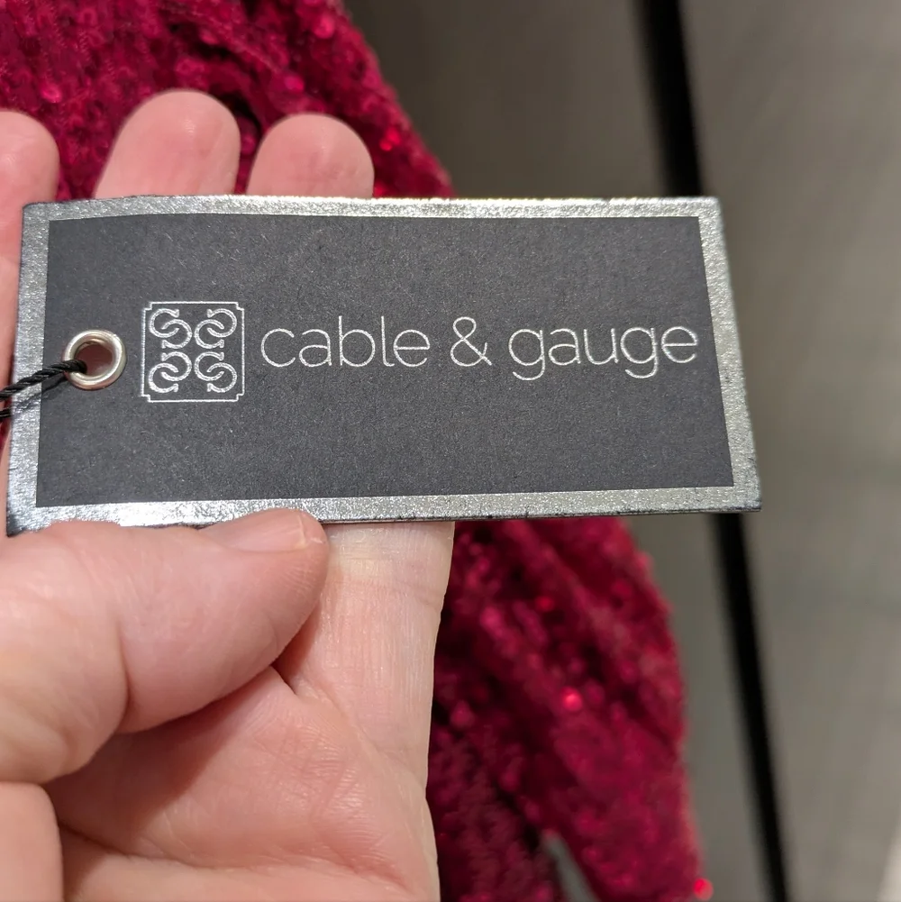 Cable & Gauge Sequin Dress - Picture 4 of 6